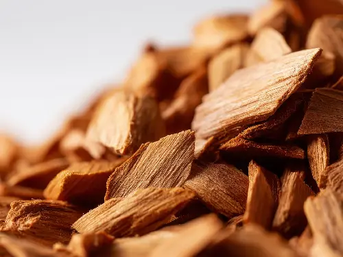 Vijaysar heartwood pieces used in traditional Ayurveda